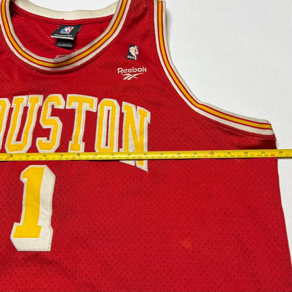 VINTAGE Reebok Tracy McGrady houston rockets NBA jersey 3XL - Picture 12 of 13